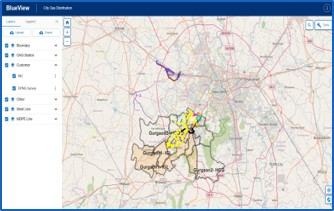 GPS GNSS field survey at airport
