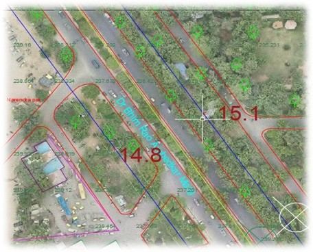 Mobile mapping vehicle with LiDAR